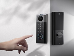 Il dispositivo Eufy Video Smart Lock è un campanello video, una telecamera di sicurezza e una serratura intelligente tutto in uno. (Fonte: Eufy)