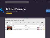 La build comunitaria dell'emulatore Dolphin (Fonte: Flathub)