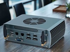 L&#039;FU03 è un nuovo mini PC con doppia Ethernet e molte uscite per il display (Fonte immagine: Kingnovy)
