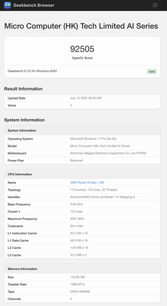 (Fonte: Geekbench)