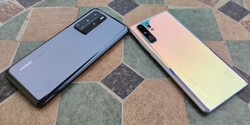 Recensione delle fotocamere Huawei P40 Pro vs. Huawei P30 Pro. Dispositivi forniti da Huawei Germany.