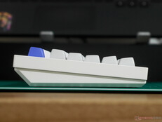 Profilo laterale di Keychron Q1 HE 8K.