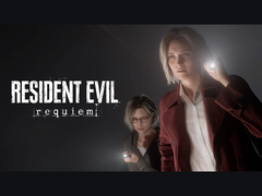 Claire Redfield e Sherry Birkin con le torce in mano nell'immagine promozionale ufficiale di Resident Evil Requiem (Fonte: Capcom)