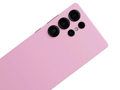 La Galaxy S26 Ultra potrebbe essere disponibile in sei opzioni di colore. Nella foto: S25 Ultra con una pelle rosa. (Fonte immagine: Dbrand - modificato)