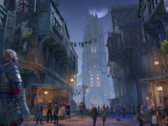 Una schermata che mostra Skingrad, la gemma dell'antica Colvovia di The Elder Scrolls Online (fonte immagine: The Elder Scrolls Online)