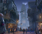Una schermata che mostra Skingrad, la gemma dell'antica Colvovia di The Elder Scrolls Online (fonte immagine: The Elder Scrolls Online)