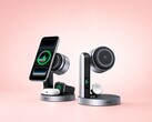 Il nuovo caricabatterie 3 in 1 combina la ricarica Qi2 da 25 W, un display e il supporto per Apple Watch.