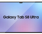 Il Galaxy Tab S8 Ultra dovrebbe arrivare insieme ad altri due tablet della serie Tab S8. (Fonte immagine: @UniverseIce - modificato)