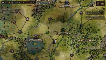 Nella foto: uno screenshot del gameplay di Veterum.