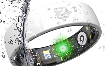 L'anello intelligente Smalth Ceramic è dotato di resistenza all'acqua 10 ATM (Fonte: Smalth)