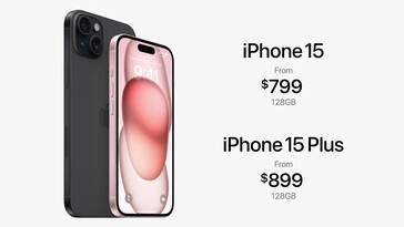 L'iPhone 15 e 15 Plus vengono lanciati allo stesso prezzo dell'iPhone 14 e 14 Plus. (Fonte: Apple)