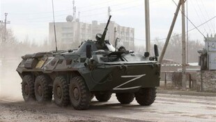 Carro armato russo con il simbolo "Z". (Fonte: Marca)