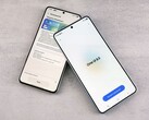 Due smartphone che mostrano una schermata di aggiornamento