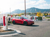 La Model Y può ora essere acquistata con la Supercharging gratuita a vita (immagine: Tesla)