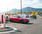 La Model Y può ora essere acquistata con la Supercharging gratuita a vita (immagine: Tesla)