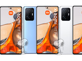 Lo Xiaomi 11T Pro avrà una fotocamera da 108 MP, un display AMOLED da 120 Hz e un SoC Snapdragon 888. (Fonte immagine: @_snoopytech_)