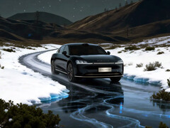 La berlina elettrica Huawei Stelato S9 costruita da BAIC.