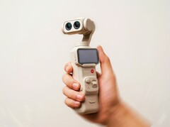 Questo non è il design finale di Insta360 Luna Ultra, ma dovrebbe essere abbastanza vicino.