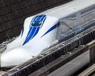 Il Chūō Shinkansen sul binario di prova. (Foto: Central Japan Railway Company)
