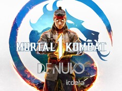 Banner che mostra la protezione Denuvo di Mortal Kombat 1