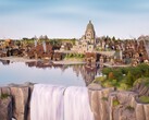 Un'immagine che mostra una città in TerraScape.