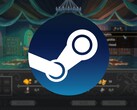 Un'immagine che mostra il logo di Steam e il gioco Yes, Your Grace, ora in offerta.