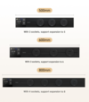 La presa a binario intelligente Yeelight T1 è disponibile in tre lunghezze. (Fonte: Xiaomi Youpin)