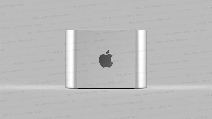 Apple Il design del Mac Pro 2021 potrebbe assomigliare ai Mac Mini impilati. (Fonte: FrontPageTech)
