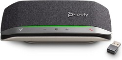 Vivavoce intelligente Poly Sync 20+. Unità di test gentilmente fornita da Poly India