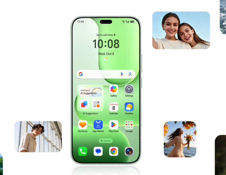 Il sito Honor 600e è dotato di un display AMOLED a 120 Hz