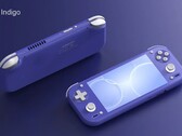 L’Anbernic RG 55G1 sarà disponibile all’acquisto in tre colori, tra cui l’Indigo.