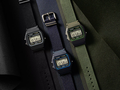 Da sinistra a destra: Casio F-91WF-1A, F-91WF-2A, F-91WF-3A.