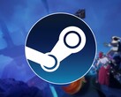 Un'immagine che mostra il logo di Steam e il gioco Fellowship, ora scontato del 50%.