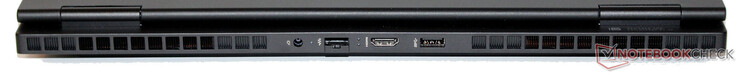 Posteriore: Jack di alimentazione, Gigabit Ethernet, HDMI, USB 3.2 Gen 1 (USB-A)