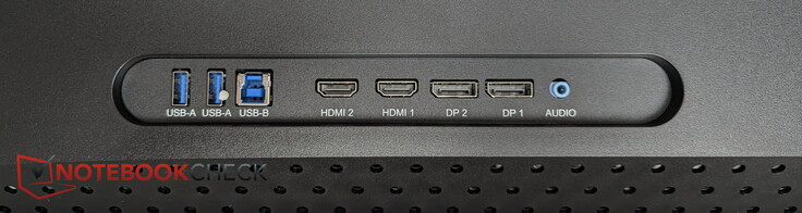 2 porte USB-A, 1 porta USB-B, 2 porte HDMI, 2 porte DisplayPort