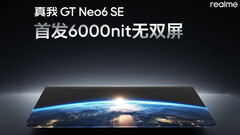 Realme condivide le specifiche dello schermo di GT Neo6 SE (Fonte: Realme)