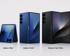 L'attuale generazione di dispositivi pieghevoli Samsung, lanciata nel 2025.