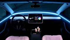 Il kit di luci Star Ring Tesla aggiunge effetti luminosi e funzionalità di sicurezza ai veicoli elettrici Tesla 3 e Y.