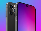 L'iPhone 14 Pro e Pro Max potrebbero assomigliare a questo concept render. (Fonte: MacRumors)
