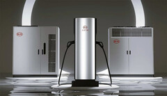 BYD punta ad avere una rete di 4.000 stazioni di ricarica EV da 1MW nel prossimo futuro. (Fonte: BYD/Weibo)