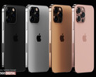 Proprio come l'iPhone 12 Pro, l'iPhone 13 Pro sarà presumibilmente rilasciato in quattro colori diversi (Immagine: Letsgodigital)