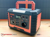 EBL MP500 e pannello solare da 100 W a portata di mano: Potente stazione di alimentazione mobile con limitazione di carica
