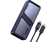 Un nuovo alloggiamento per SSD offre trasferimenti di dati veloci grazie a Thunderbolt 5 (Fonte: Ugreen)