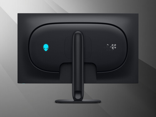 Immagine del retro del monitor OLED 4K Alienware AW3226Q da 32 pollici
