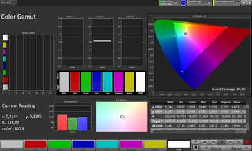 Spazio colore CalMAN sRGB
