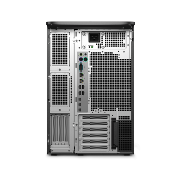 Dell Pro Precision 9 T6 dal retro.
