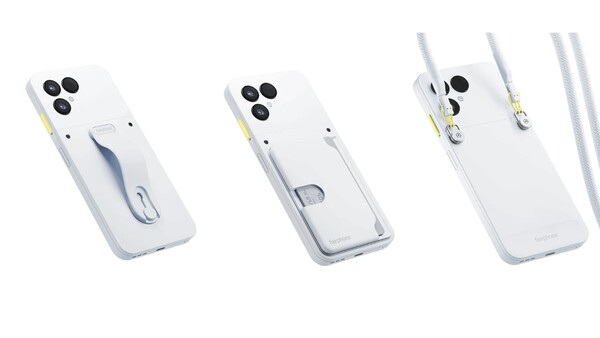 Il Fairphone 6 supporta accessori modulari che possono essere fissati al pannello posteriore. (Fonte immagine: Fairphone)