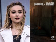 Contenuto di Fortnite Walking Dead Sabrina Carpenter (Fonte: Epic Games, Justin Higuchi)