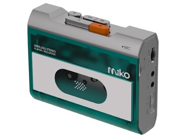 Interruttore Bluetooth e jack audio in/out da 3,5 mm sull'altro lato.