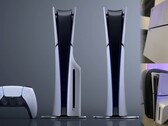 La nuova revisione del 2023 della PlayStation 5 è stata ufficiosamente denominata "PS5 Slim". (Fonte immagine: Sony/@phantompainss - modificato)